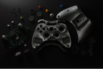 Manette de Xbox series X/S démontée