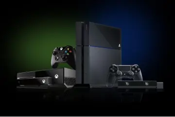 Xbox serie X/S avec Playstation 4 avec manettes